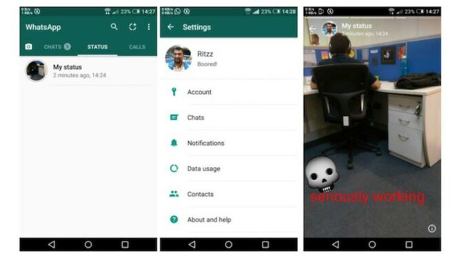 WhatsApp Sedang Menguji Perekaman Audio Dengan Pembaruan Status
