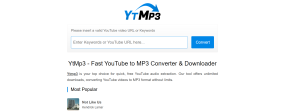 Menggunakan Youtube MP3 Converter