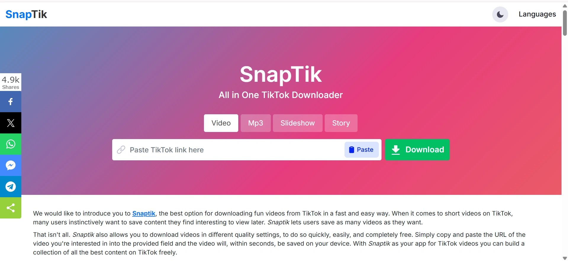 Bagaimana Snaptik Membantu Content Creator Repost Konten TikTok